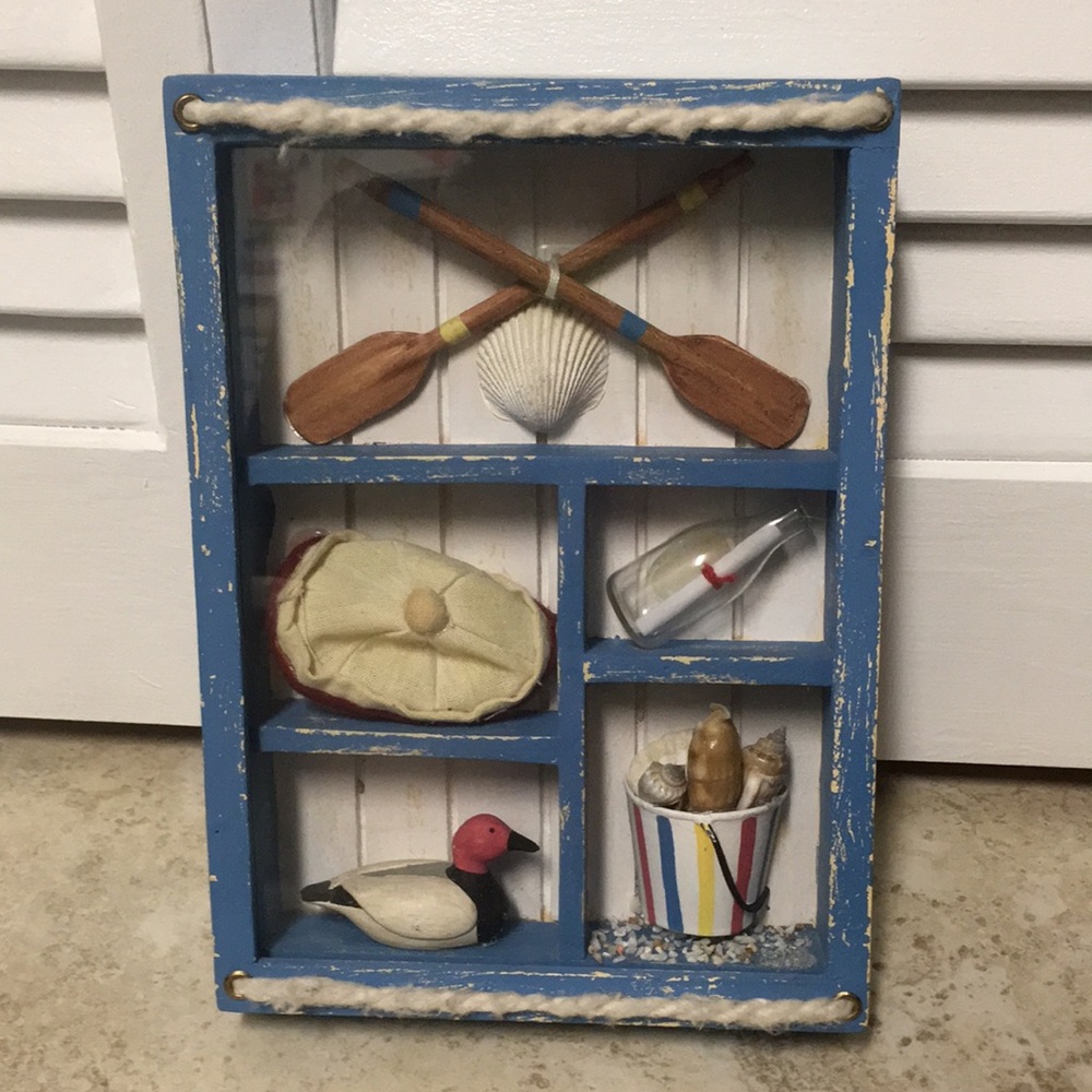 Beach/Lake Themed Shadowbox